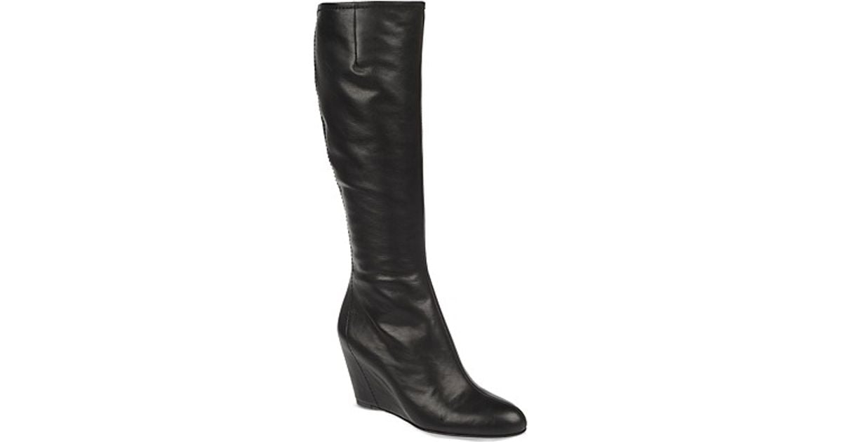 via spiga wedge boots