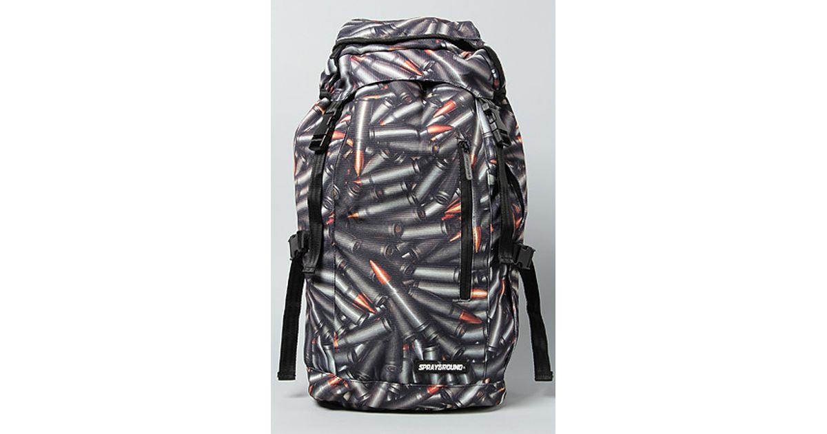 Sprayground The Ammo Top Loader Backpack in Gray for Men Lyst