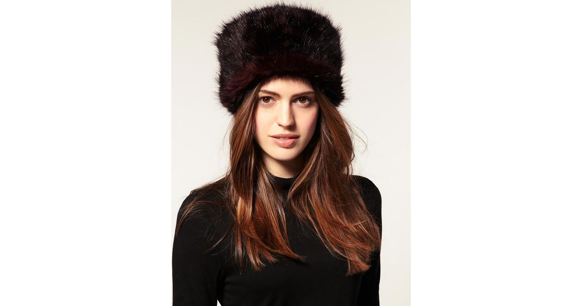 faux fur cossack hat