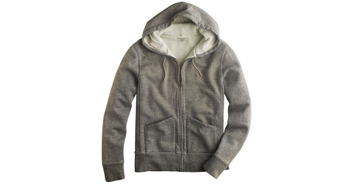 waffle lined hoodie