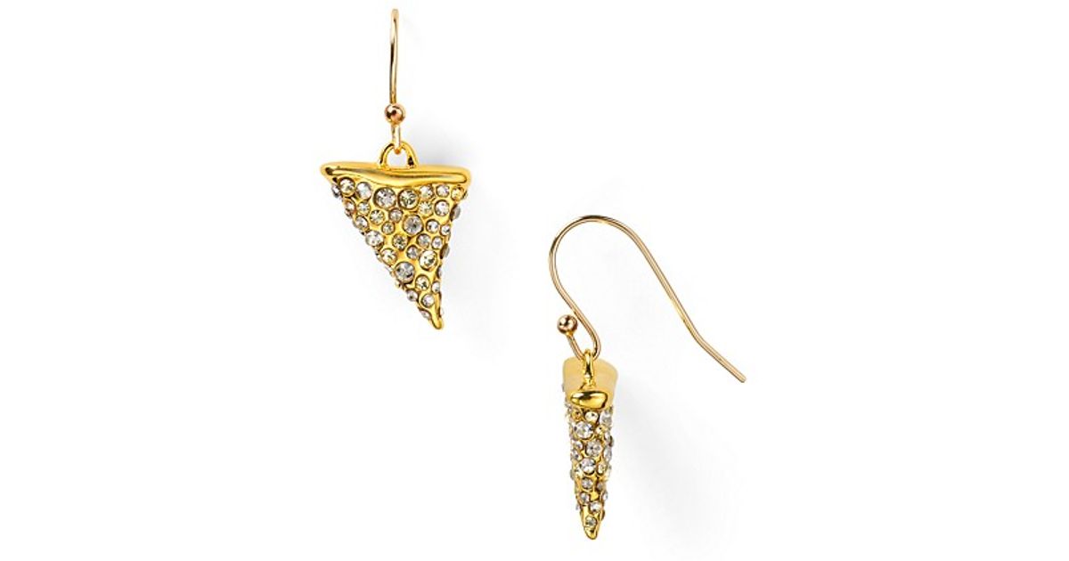 Alexis Bittar Grey Gardens Gold Thorn Earrings In Metallic Lyst