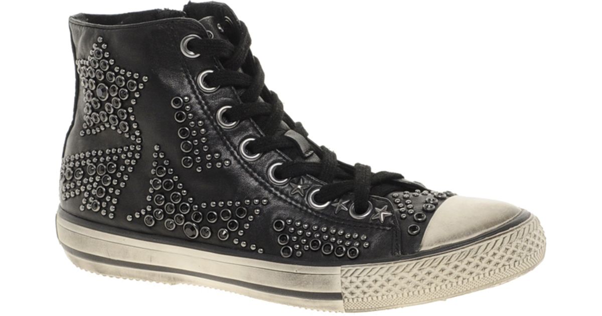 ash studded trainers