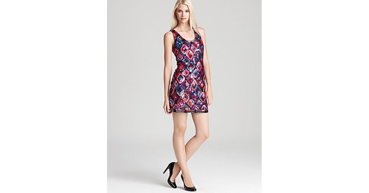 trina turk sequin dress