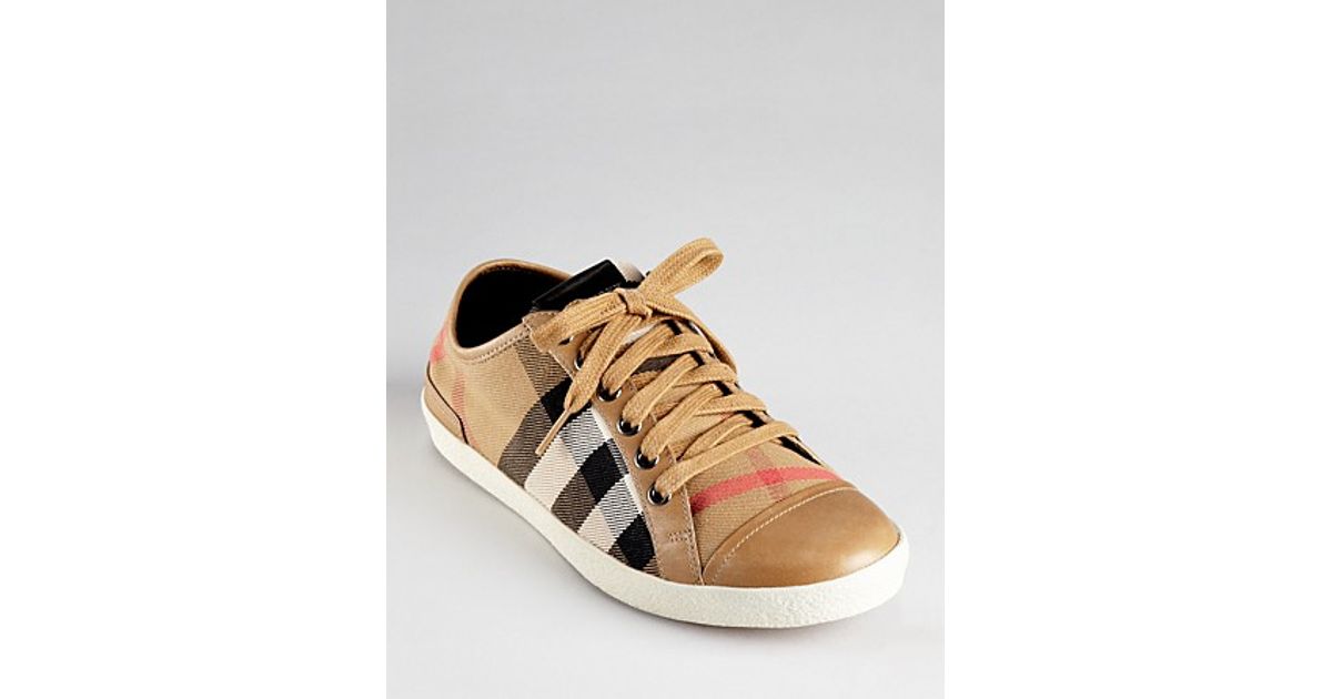 burberry house check sneakers