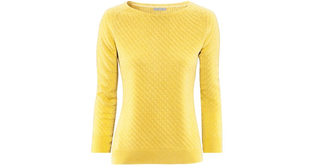 H&M Cashmere Jumper in Yellow | Lyst