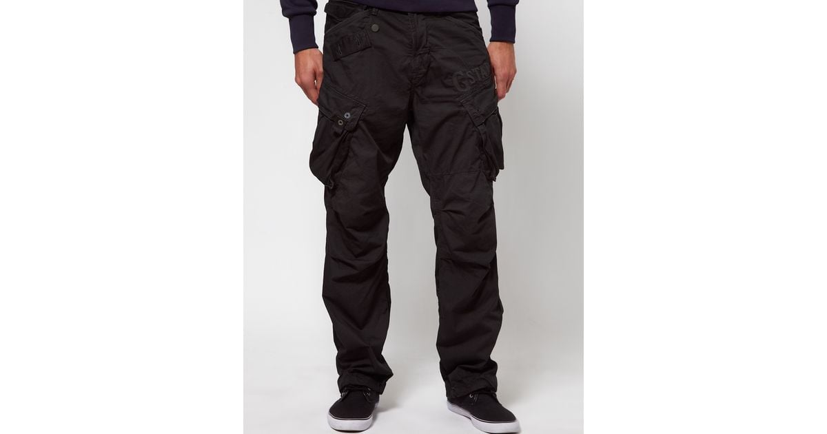 g star combat trousers loose fit