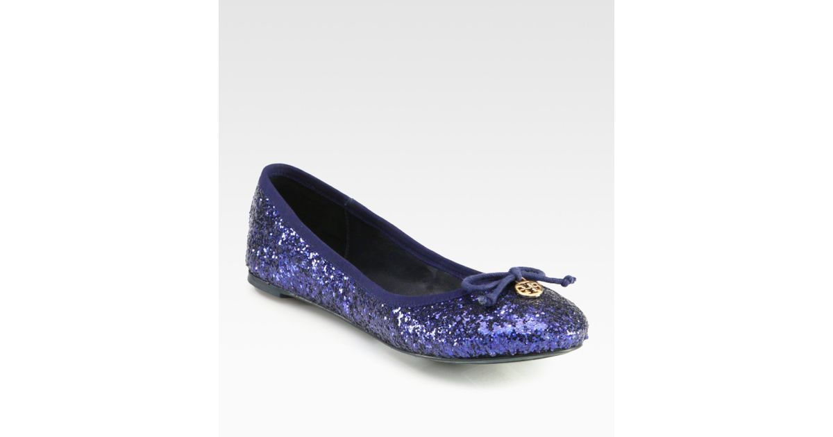tory burch sparkle flats