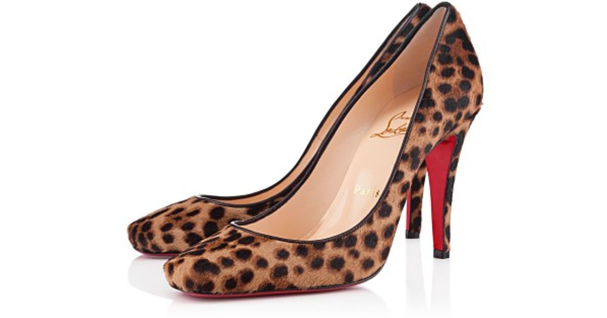 Christian louboutin Particule in Animal | Lyst  
