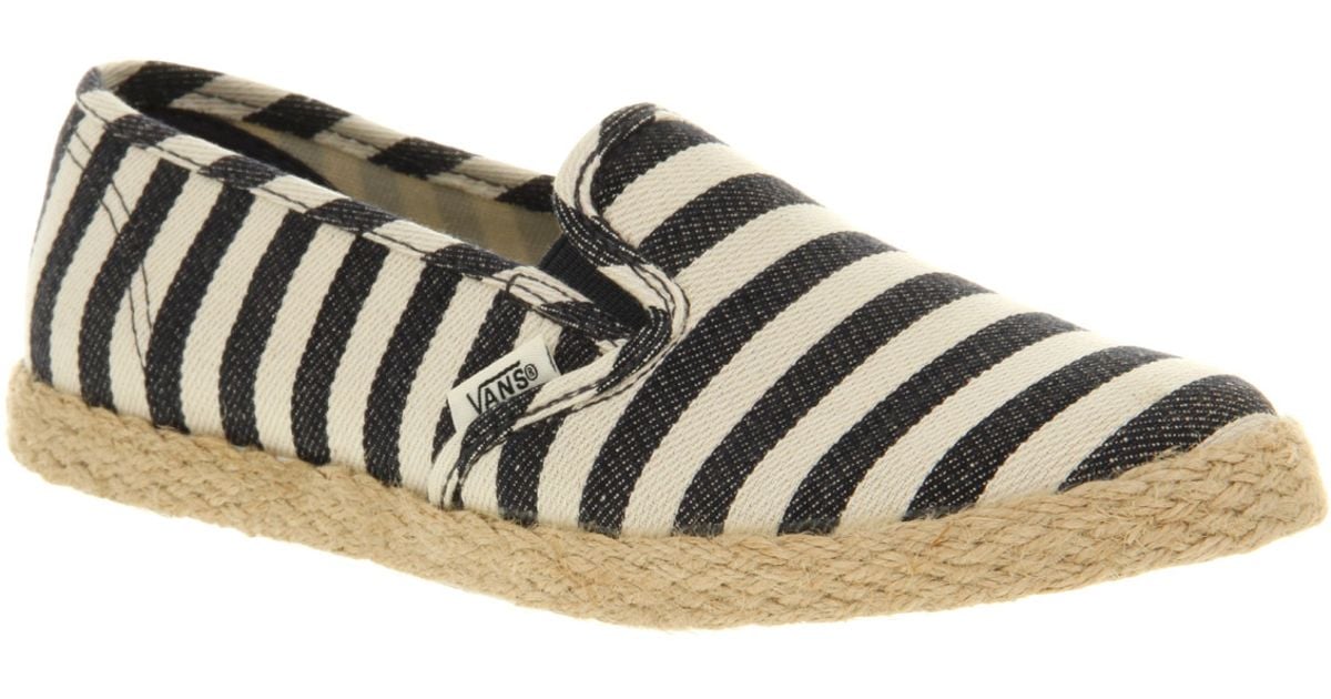 vans slip on lo pro espadrilles