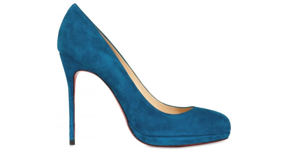 christian louboutin turquoise