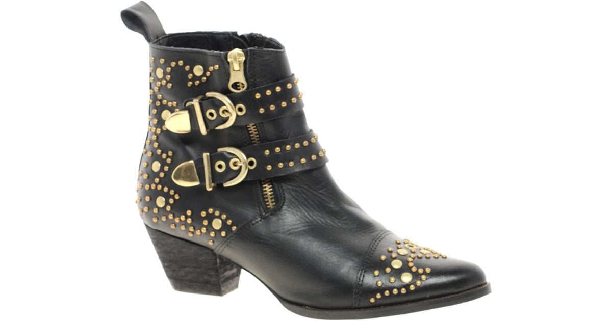 river island studded boots