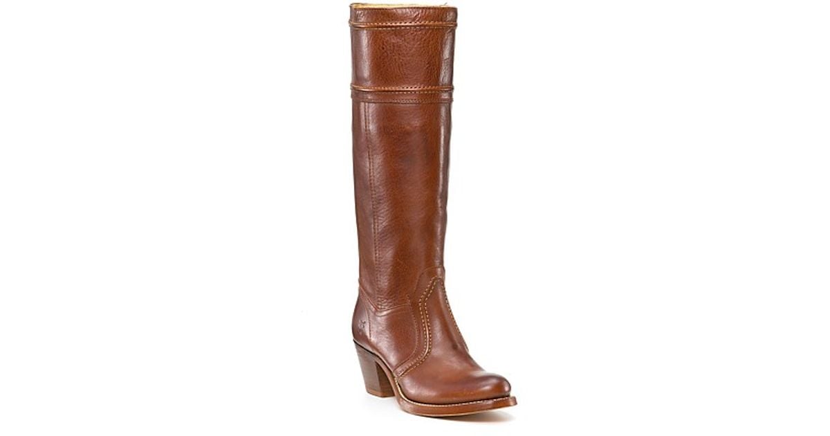 frye wide calf tall boots