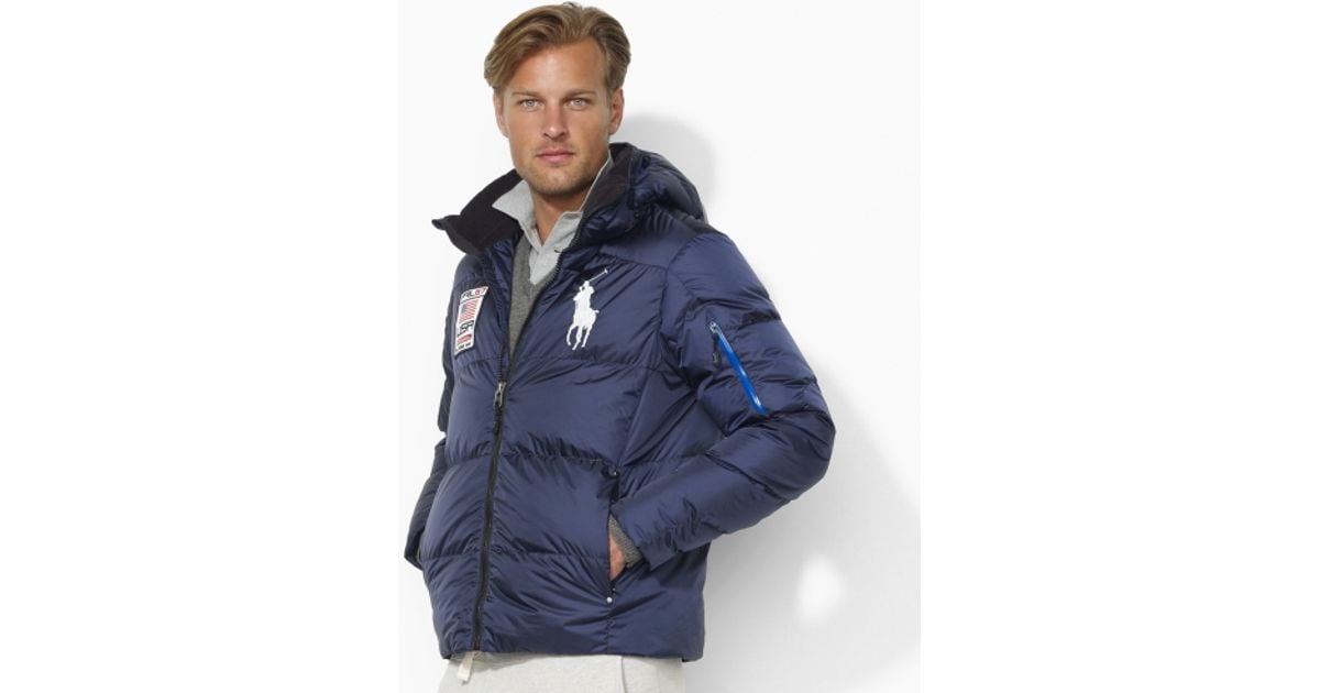 ralph lauren bubble jacket