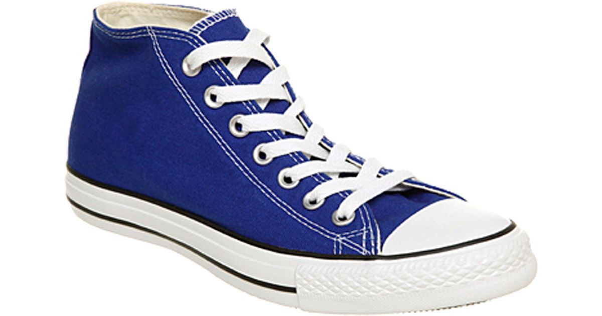 Converse Ct Mid Royal Blue for Men | Lyst