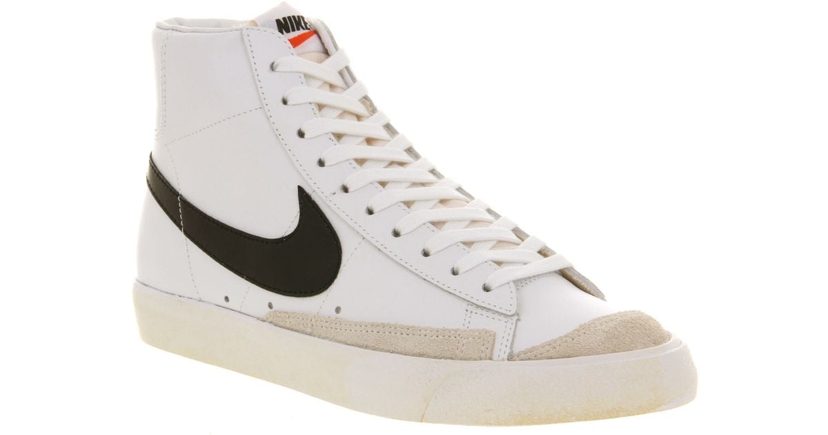 nike blazer hi black