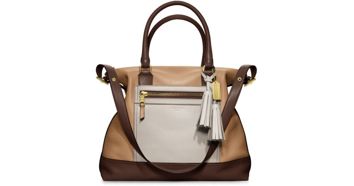 Serra satchel in colorblock new arrivals