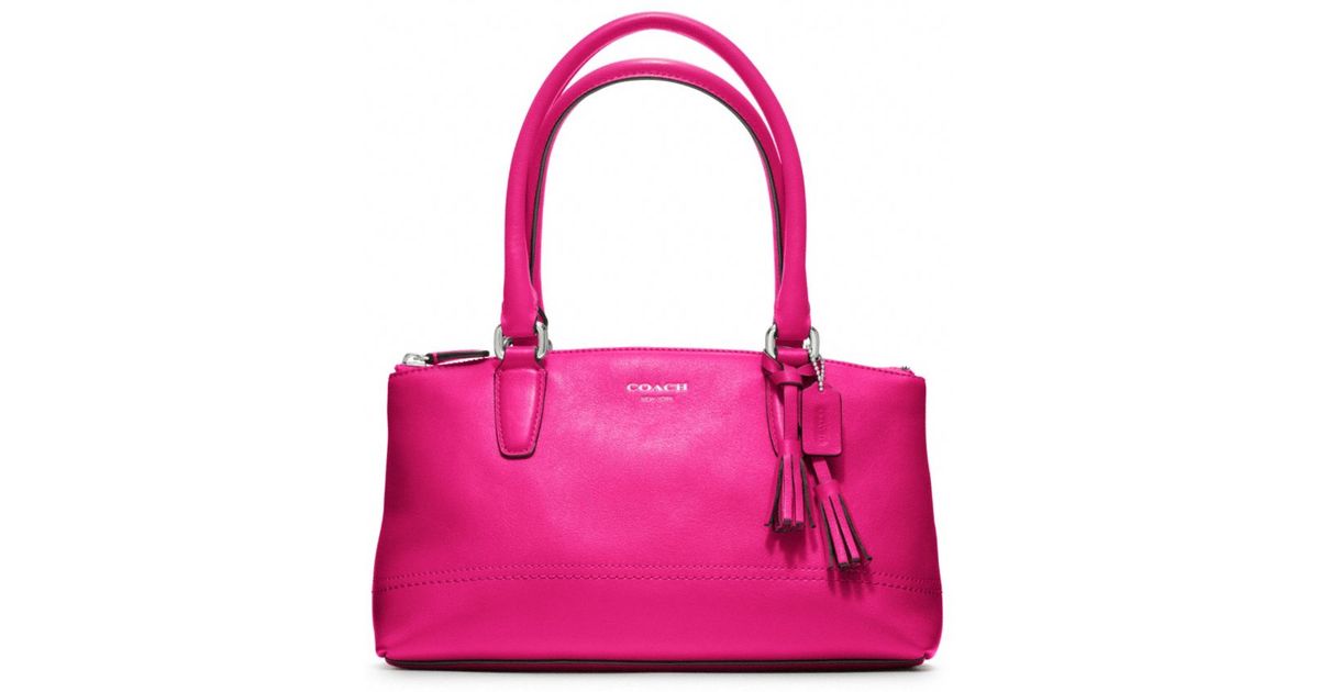 Lyst - Coach Legacy Leather Mini Rory Bag in Pink