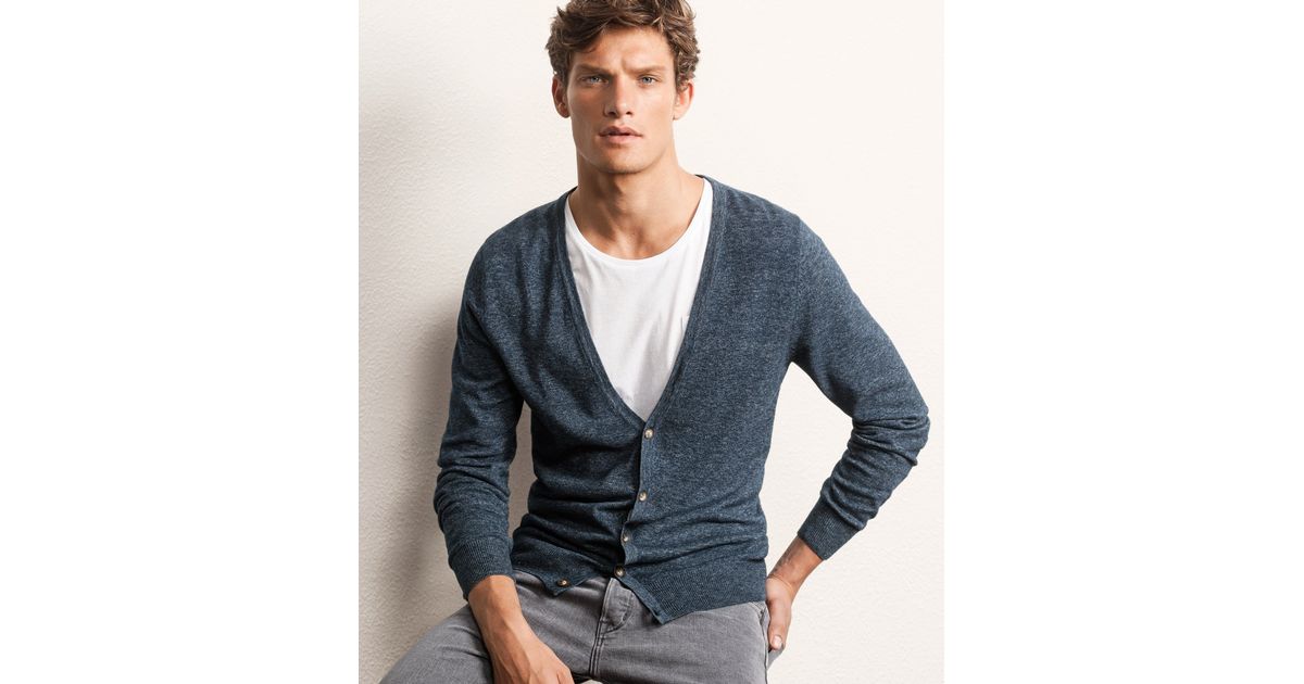 hm men cardigan
