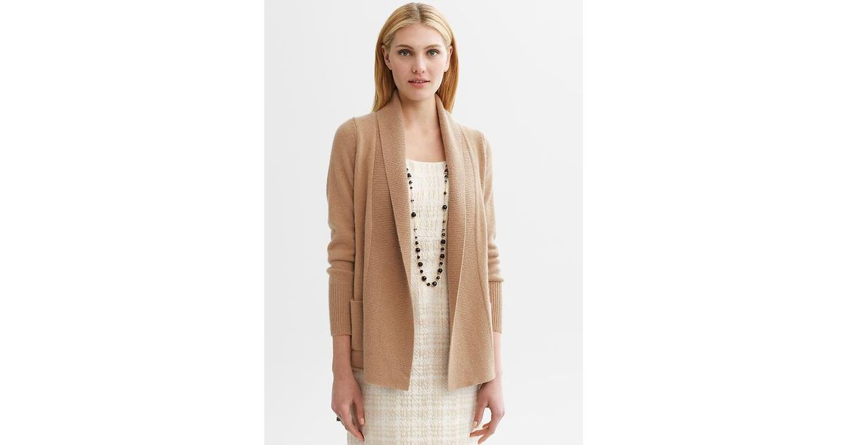 banana republic cashmere cardigan