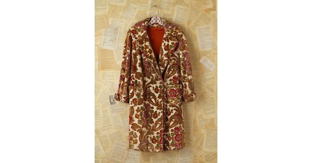 Free people tapestry coat sales