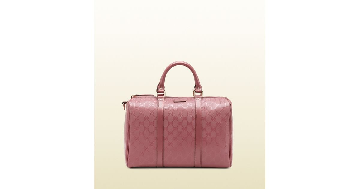 gucci pink boston bag