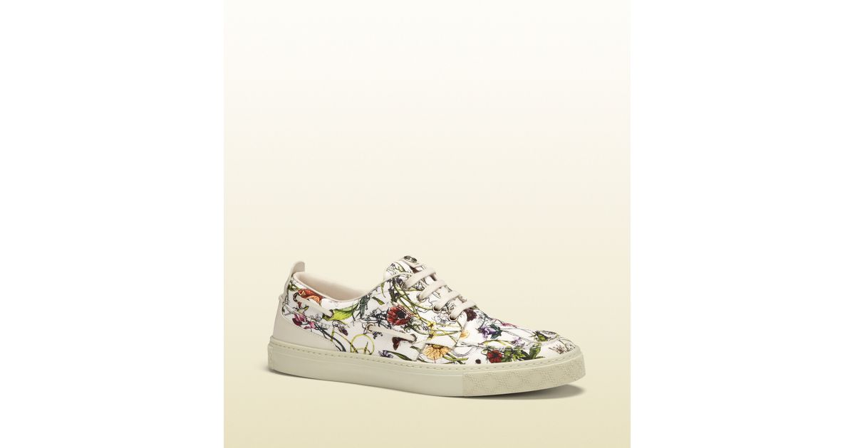 gucci flora sneaker
