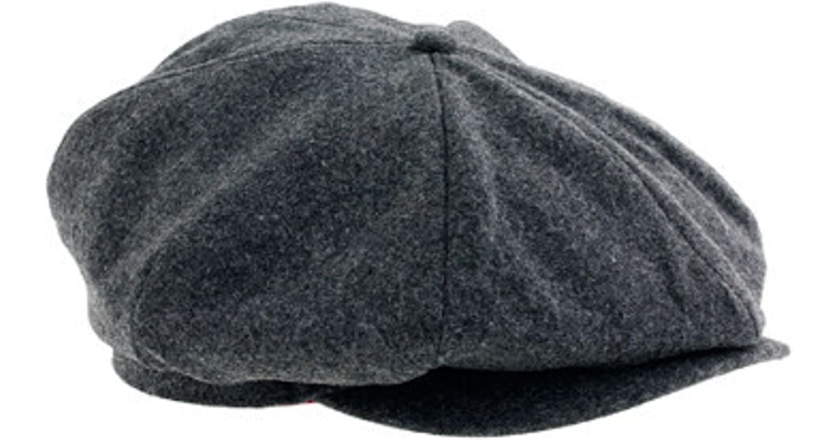J.Crew Wool Newsboy Hat in Dark Grey (Gray) for Men Lyst