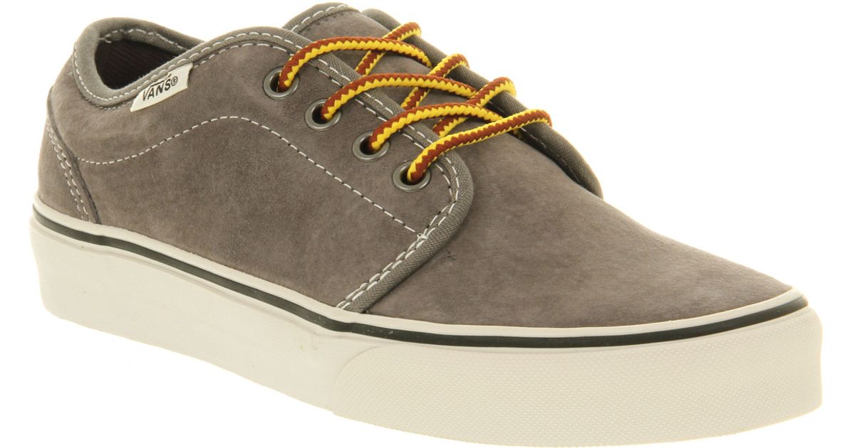 vans vulcanized grey