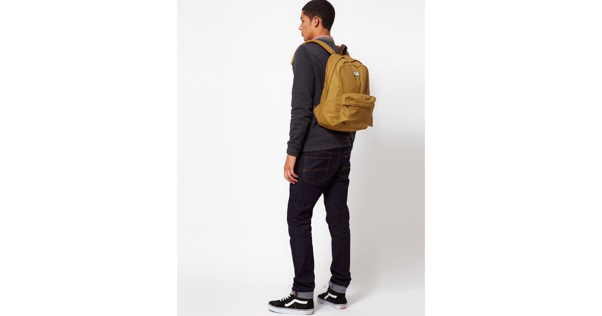 vans backpack brown