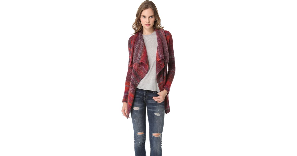 splendid ombre cardigan