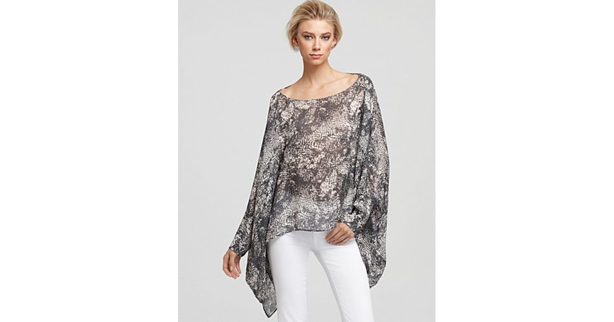 lyst zoe sabrina kimono top in white lyst zoe sabrina kimono top in white