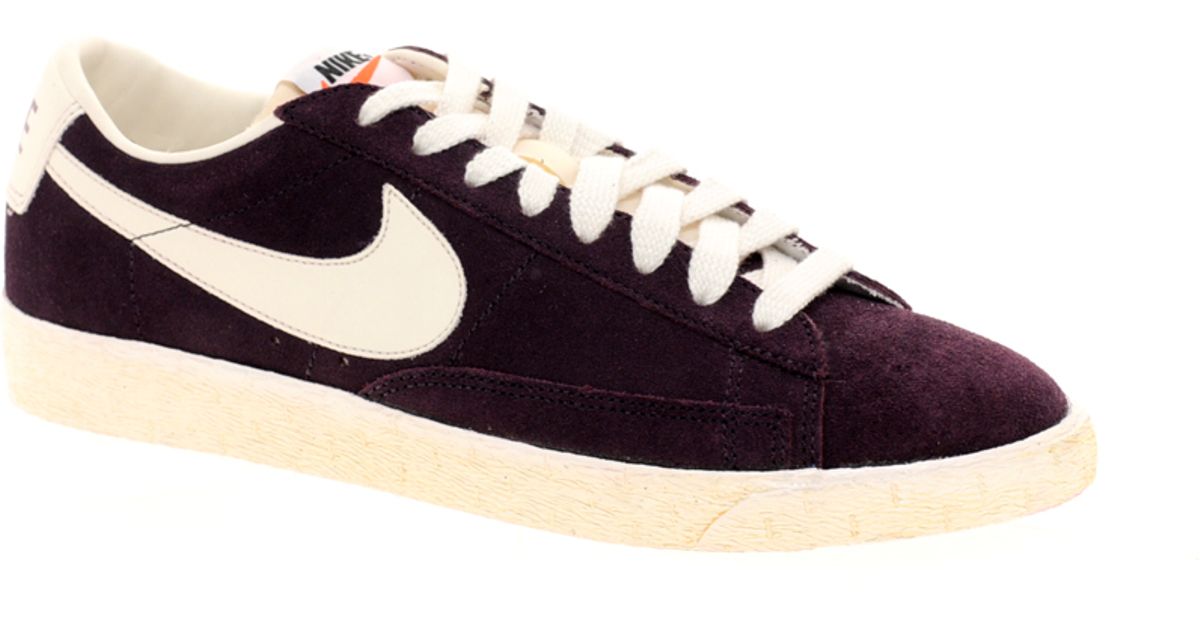 nike blazer canvas low