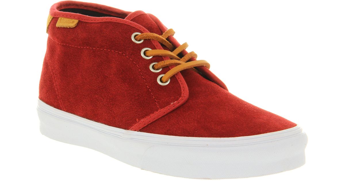 vans chukka boot suede