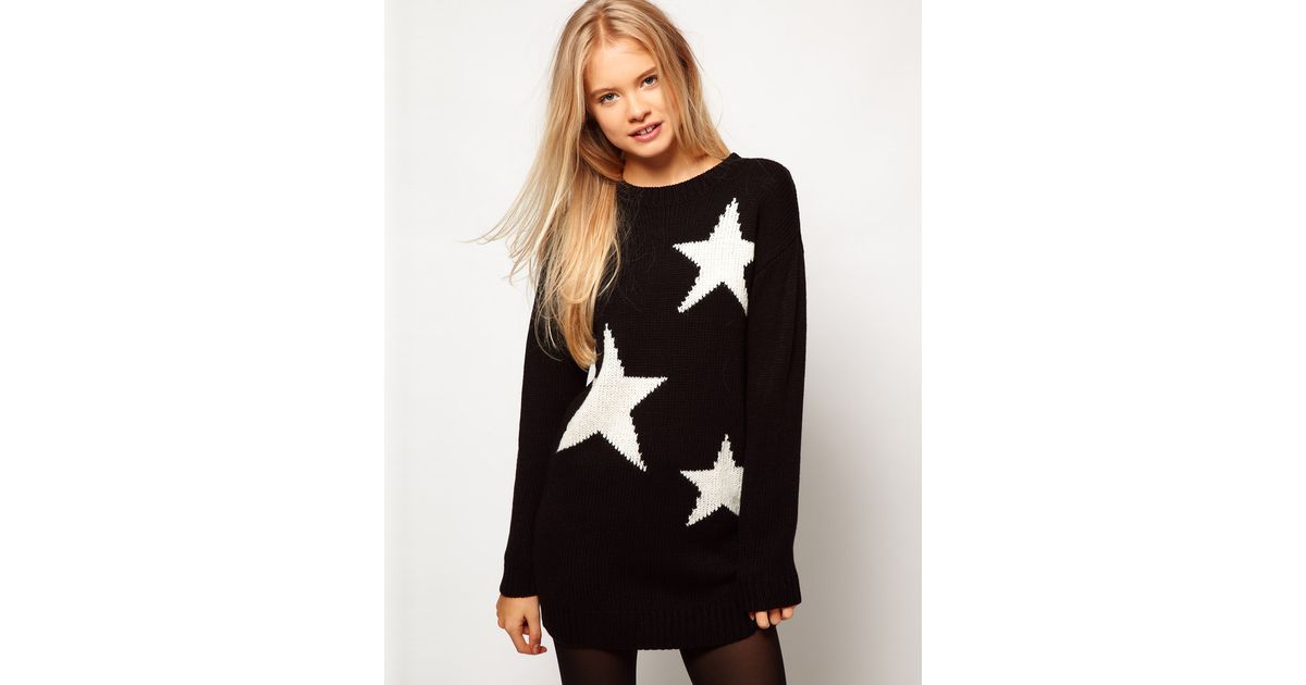 star jumper dress