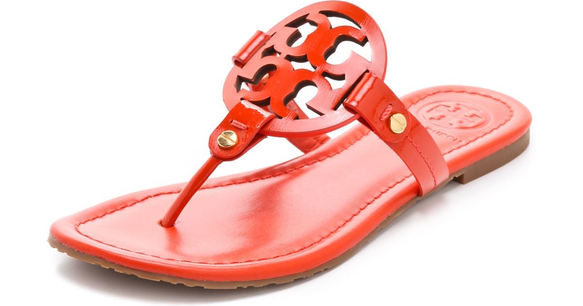 tory burch miller pink patent