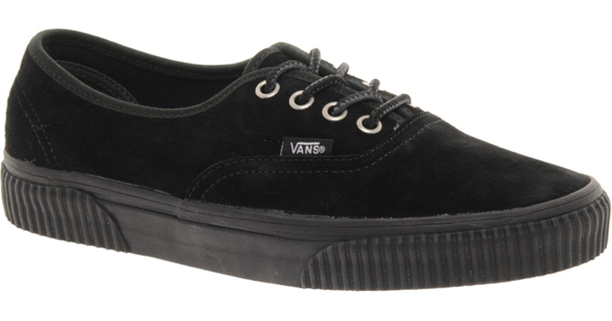 Vans California Authentic Hiker Ca Black Lace Up Trainers - Lyst