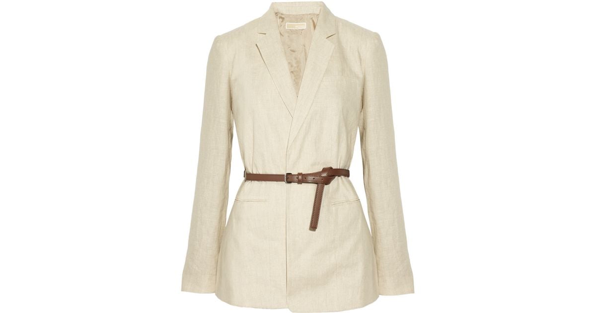 michael kors linen jacket