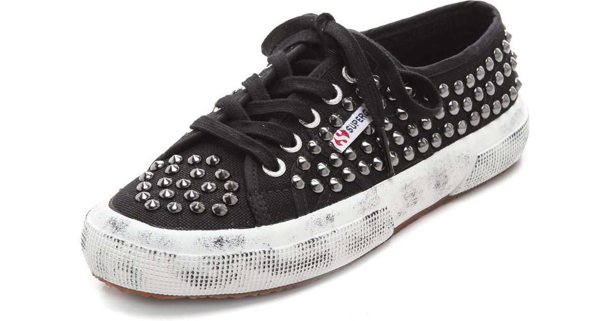 studded superga sneakers