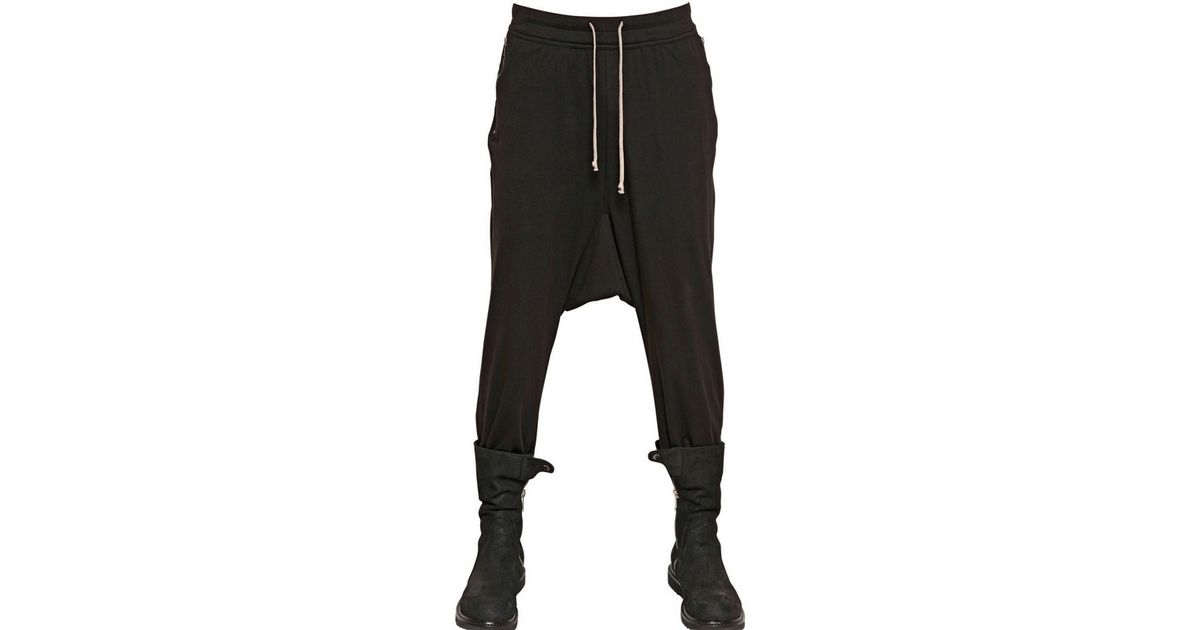 low crotch joggers