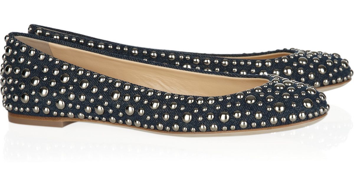 giuseppe zanotti ballet flats