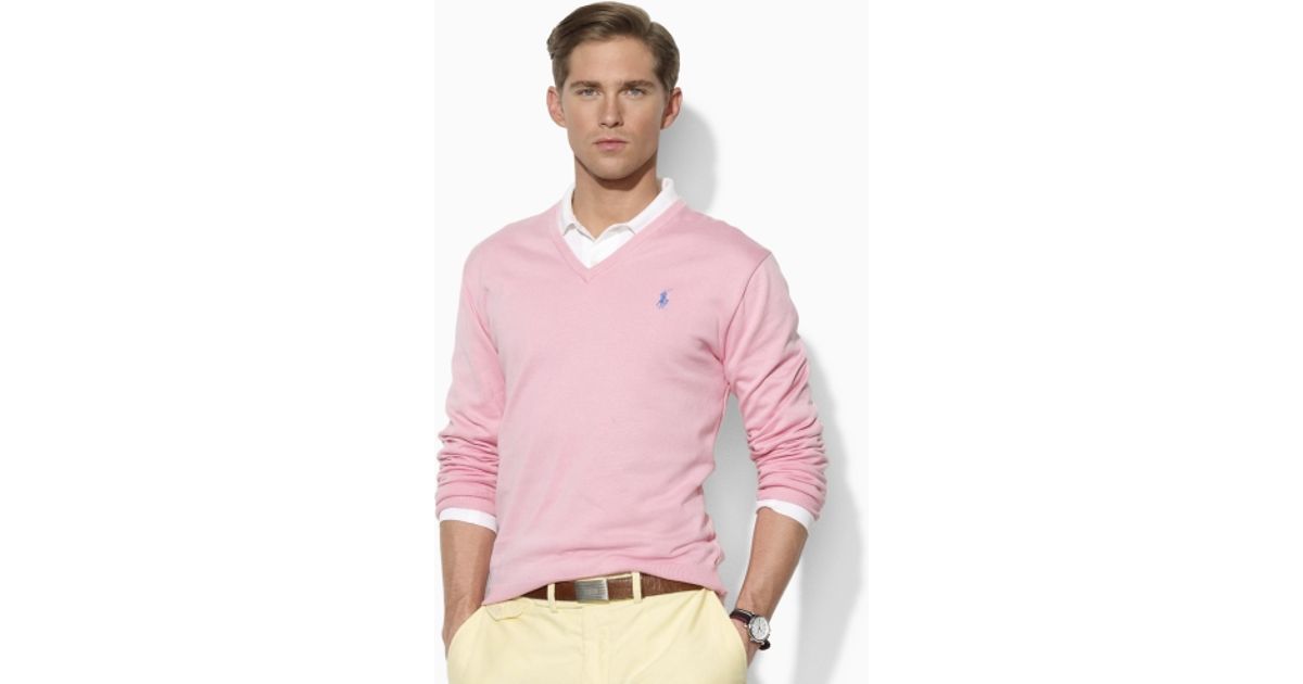 light pink sweater men