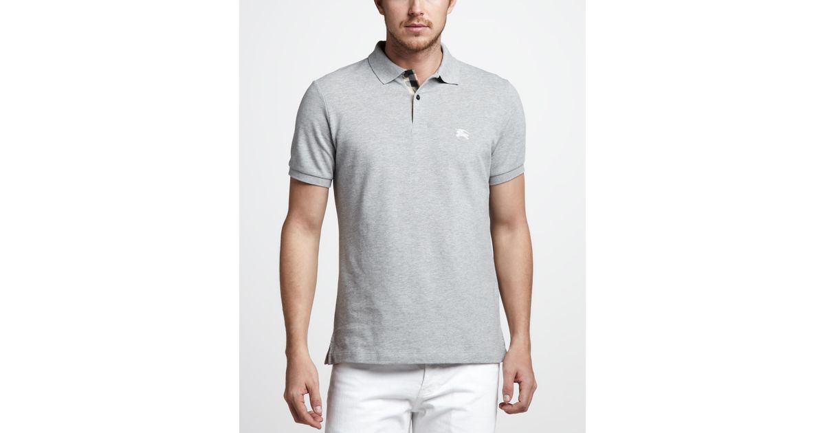 burberry polo mens bordeaux
