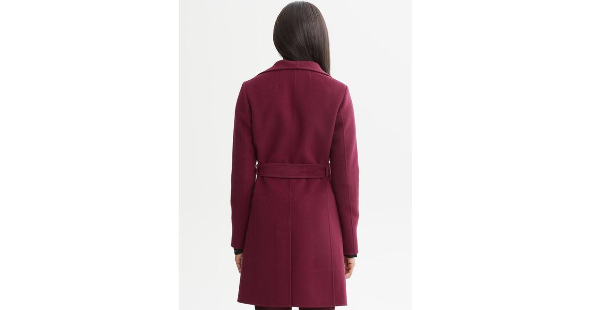 banana republic wrap coat