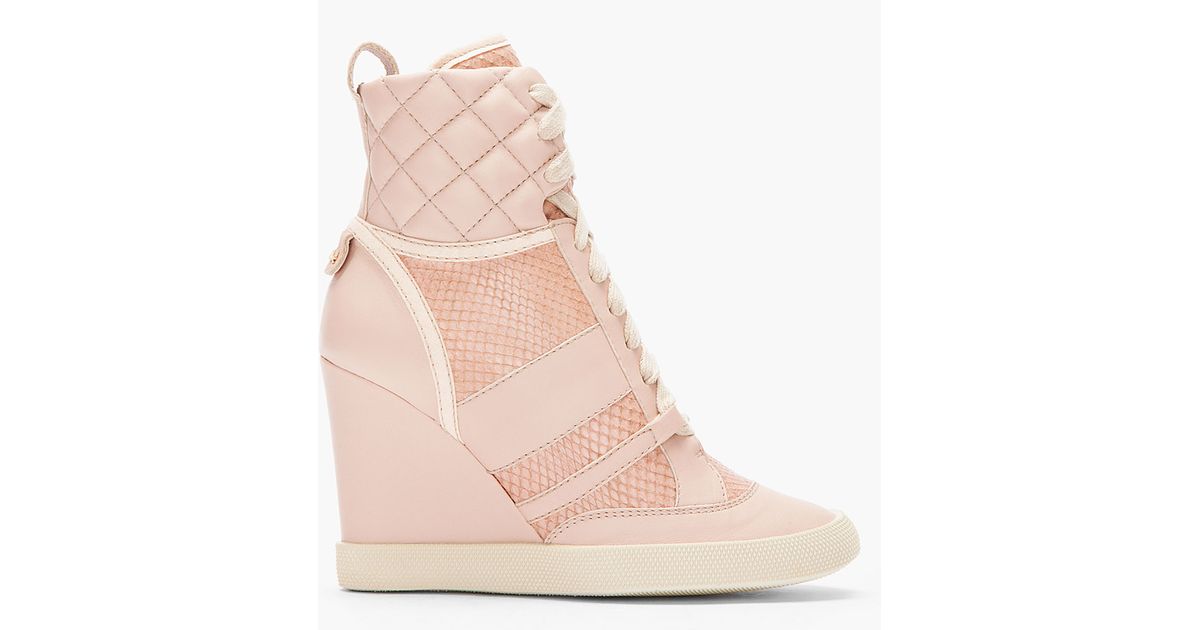 chloe wedge sneakers