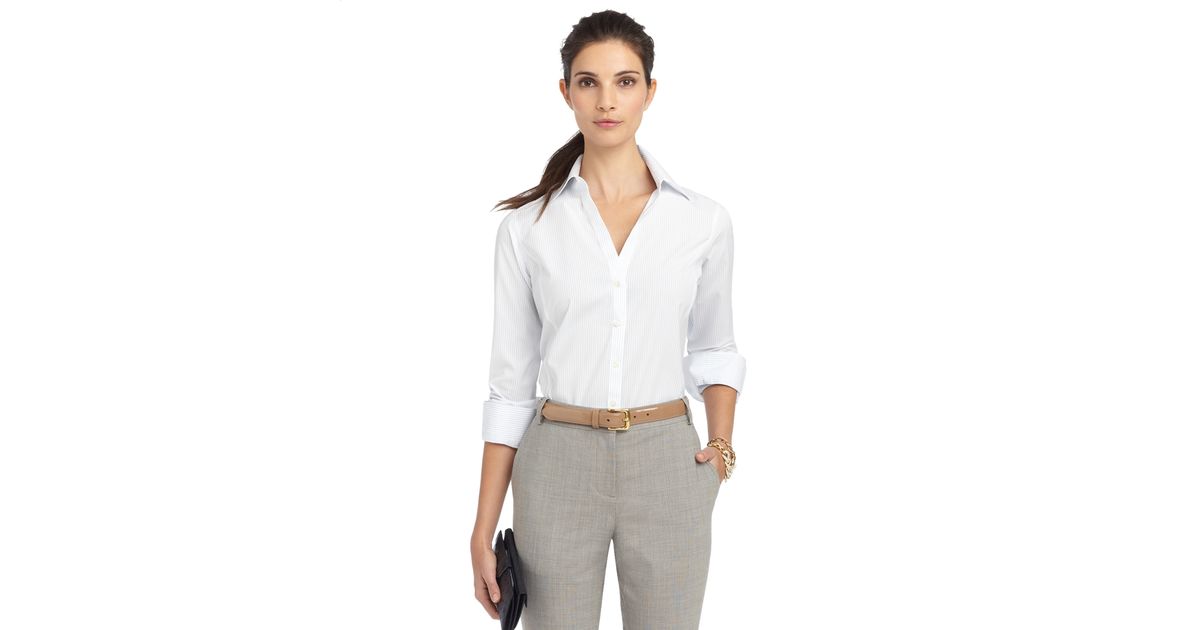 brooks brothers fitted shirts