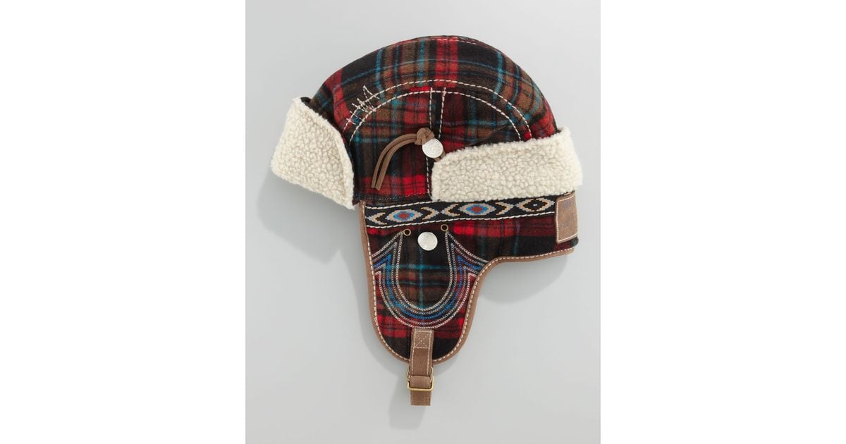 true religion trapper hat
