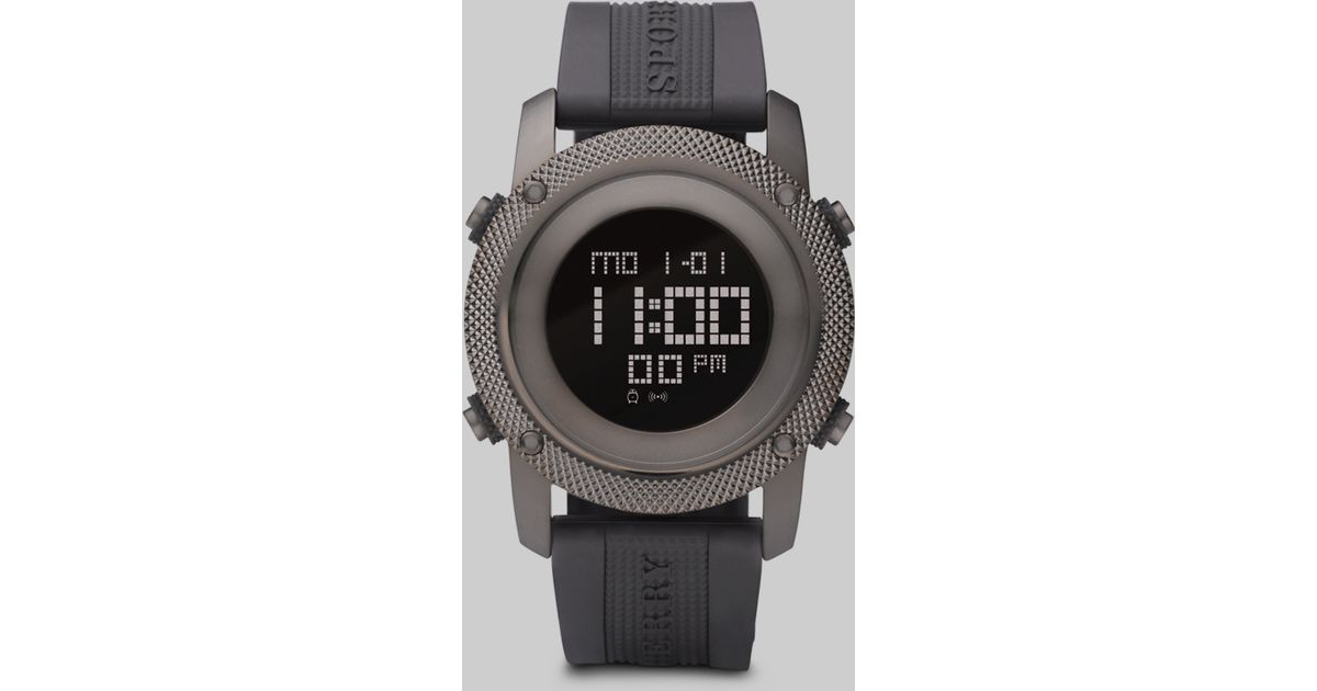 burberry digital watch