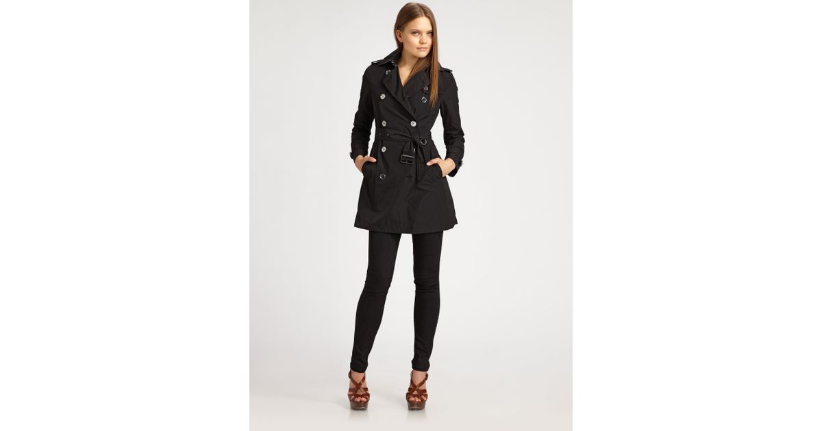 burberry brit buckingham trench coat