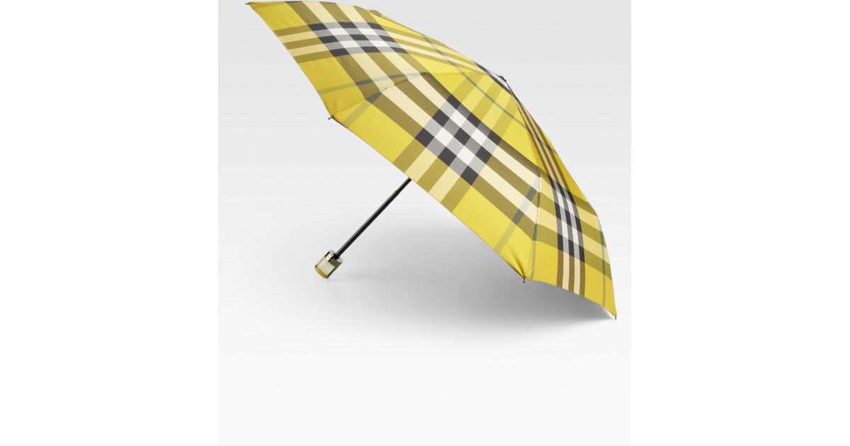 burberry plaid umbrella