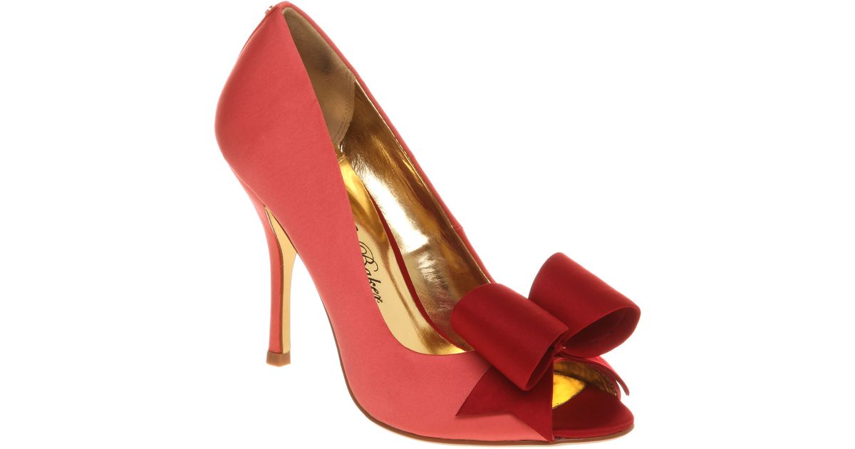 ted baker pink court shoes